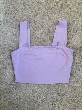 Urban Outfitters Lilac Square Crop Tank